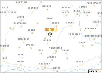 map of Panhu