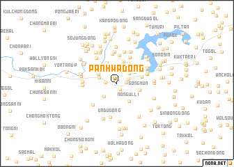 map of Panhwa-dong