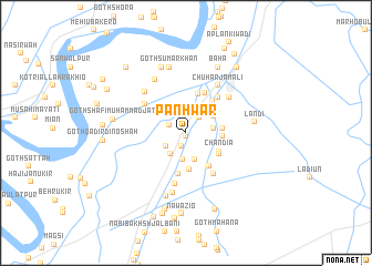map of Panhwar