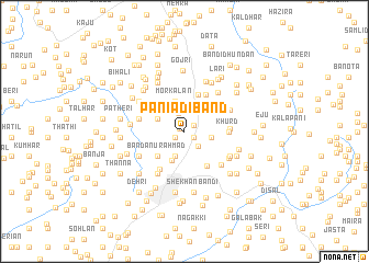 map of Paniādi Bānd