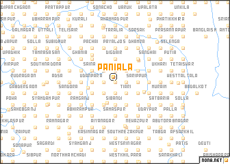 map of Pāniāla