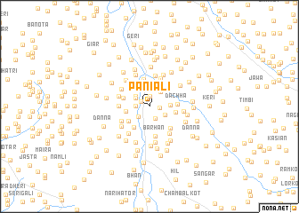 map of Paniāli