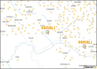 map of Pāniāli