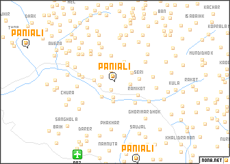 map of Paniāli