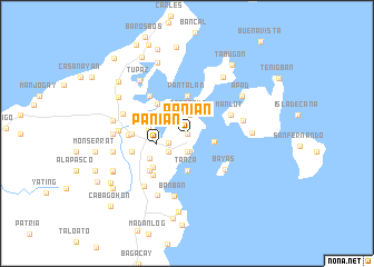 map of Panian