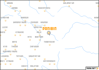 map of Panibin
