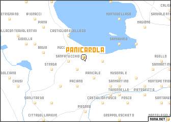 map of Panicarola