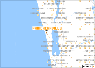 map of Panichchavillu