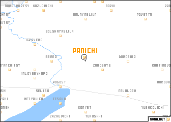 map of Panichi
