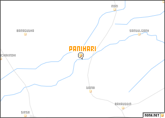 map of Panihāri