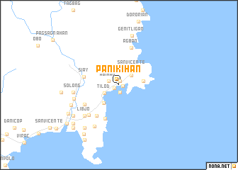 map of Panikihan