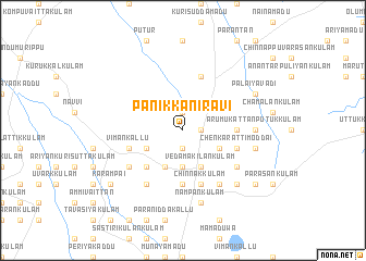 map of Panikkaniravi