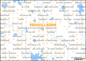 map of Panikkillagama