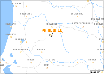 map of Panilonco