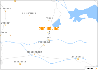 map of Panimávida