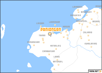 map of Paniongan