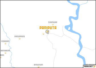 map of Pāniputa