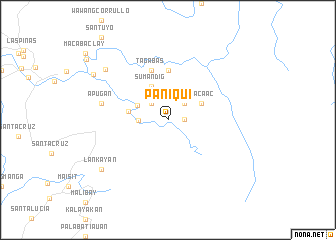 map of Paniqui
