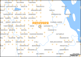 map of Panirpāra