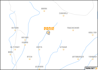 map of Panir