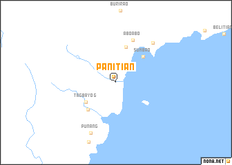 map of Panitian