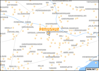 map of Paniu Shur