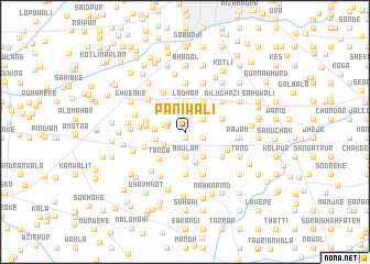 map of Pānīwāli