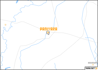 map of Panīyara