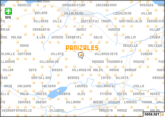 map of Panizales