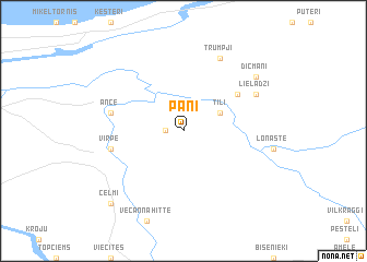 map of Pāņi