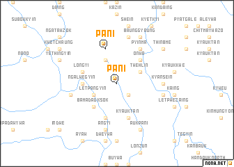 map of Pan-i