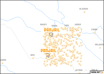 map of Panjail