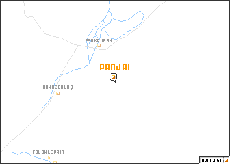map of Panjaºi