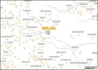 map of Panjak