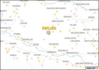 map of Panjak