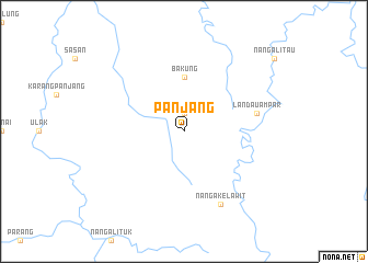 map of Panjang