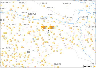 map of Panjani