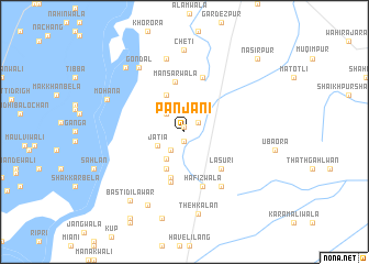 map of Panjāni