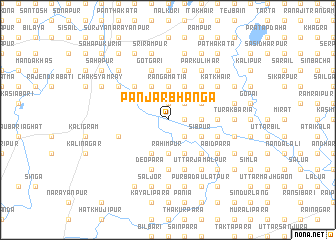 map of Pānjarbhānga