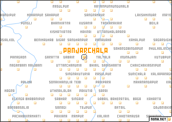 map of Pānjarchāla