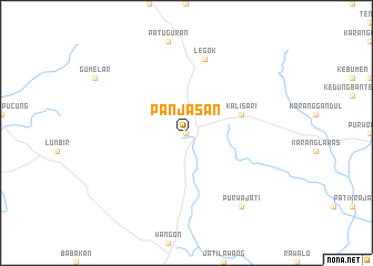 map of Panjasan