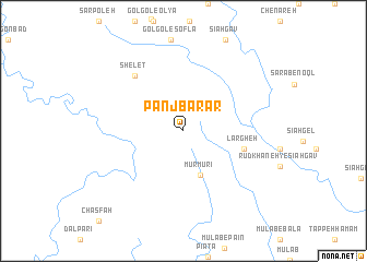map of Panj Barār