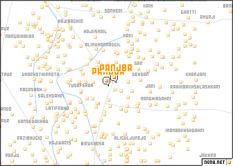 map of Panjba