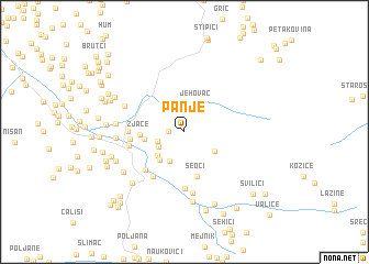 map of Panje