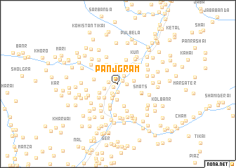 map of Panjgrām