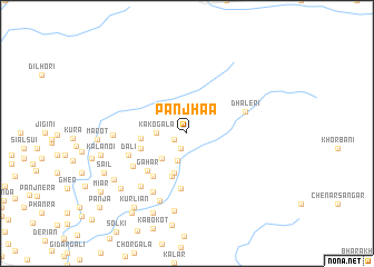 map of Panjhāa