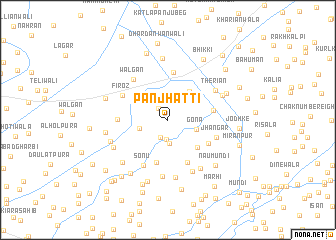 map of Panj Hatti