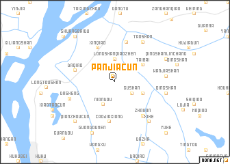 map of Panjiacun