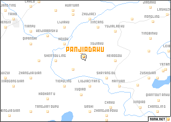 map of Panjiadawu