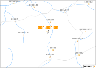 map of Panjiadian